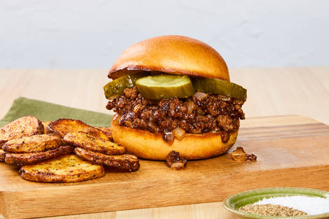 Ancho BBQ Organic Beef Sloppy Joes