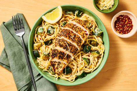 Italian Chicken & Spaghetti with Bacon