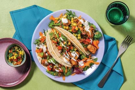 HelloHero: Caribbean Chicken Tacos