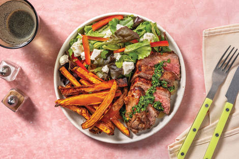 Beef Rump & Chimichurri Sauce