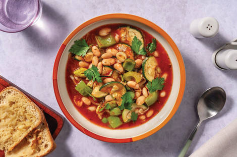 Cannellini Bean & Veggie Soup