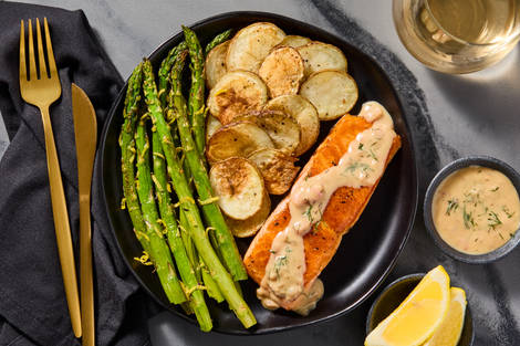 Honey Dijon Dill Trout