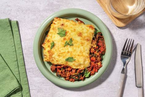 Plant-Based Mince & Spinach Shepherd's Pie