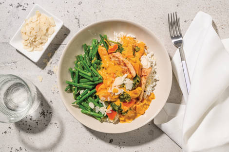 Goan-Style Prawn Curry & Rice 