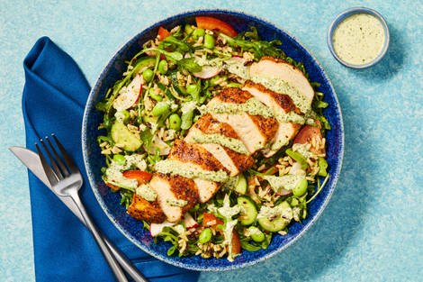 Chimichurri Chicken Grain Bowls