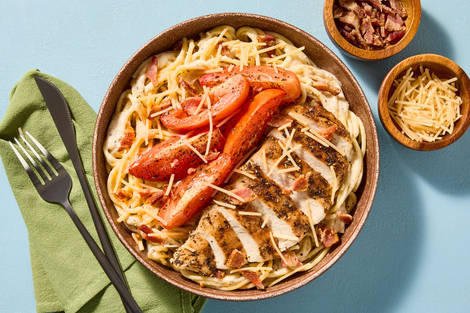 Chicken & Bacon Gluten-Free Linguine