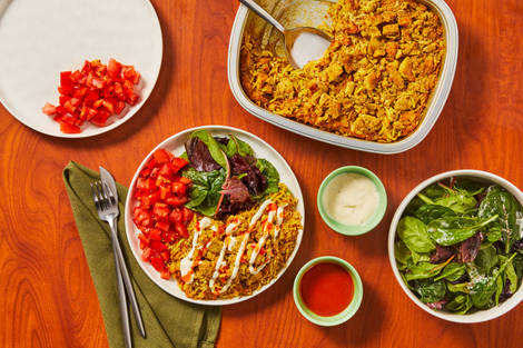 Prep & Bake "Street Cart" Chicken & Rice