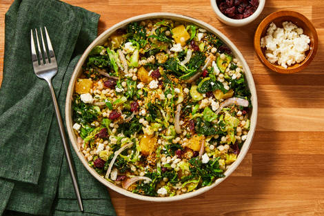 Chicken, Kale & Orange Salad with Feta