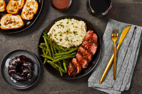 Beef Tenderloin with Shallot Sauce