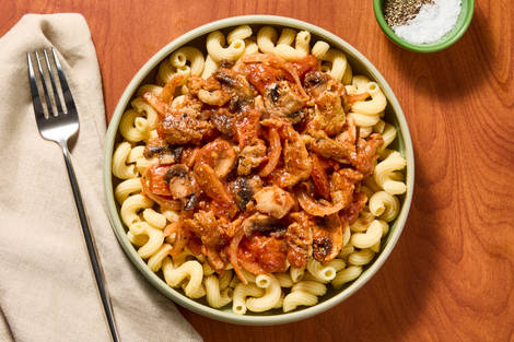 Chicken, Tomato & Mushroom Stew