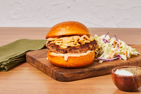 Old-School Deli Turkey Burgers