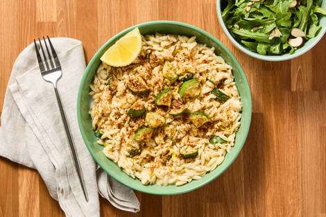 Creamy Zucchini Orzotto