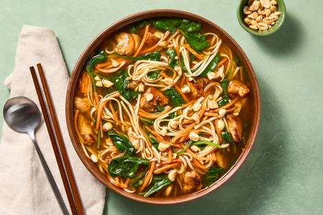 Szechuan Chicken Ramen Soup