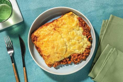 Rosemary Beef & Greens Pie