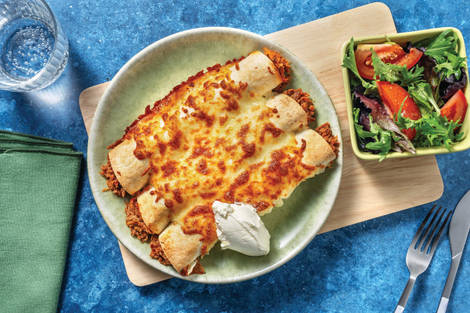 Easy As Pork Enchiladas