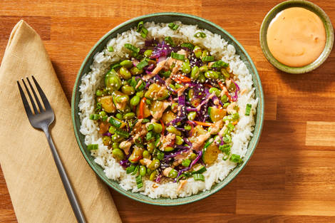 Shrimp & Edamame Stir-Fry 