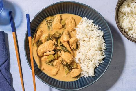 Mild Satay Tofu Curry