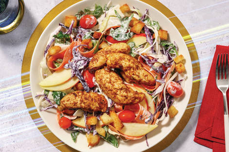 Speedy Chicken Tenders & Rainbow Salad