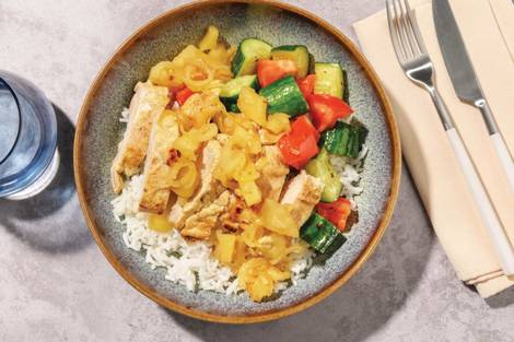 Tofu Tikka & DIY Pineapple Chutney