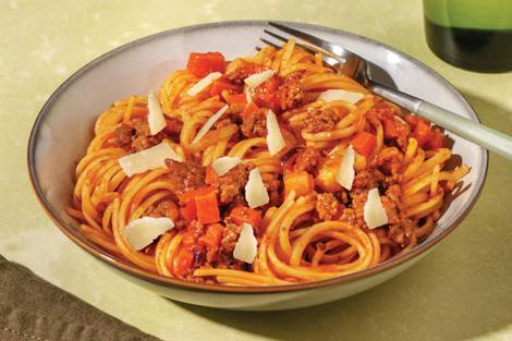 Rustic Pork Spaghetti Bolognese