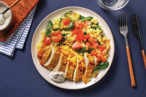 Chermoula Chicken & Carrot Couscous