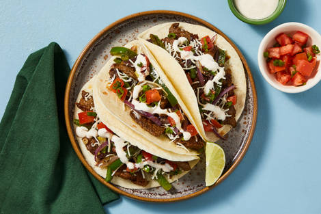 Southwest Beef Tenderloin Tacos