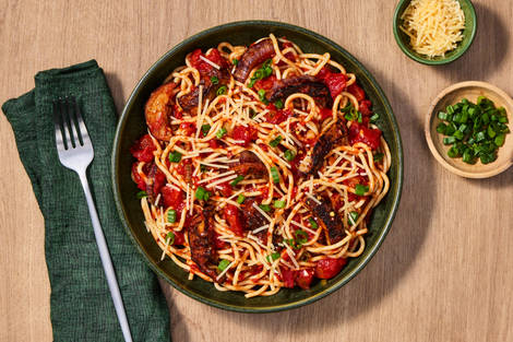 Eggplant Spaghetti “Alla Norma”