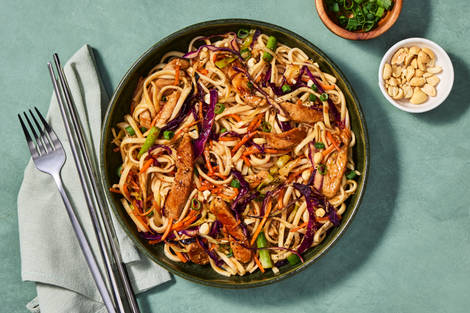 Sweet & Spicy 2x Pork Chop & Lo Mein