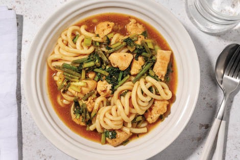 Asian Style Chicken Noodle Stir-Fry