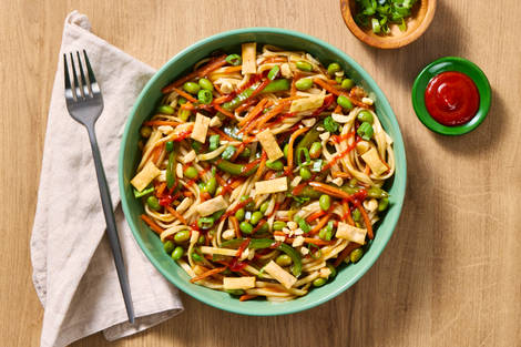 Bell Pepper & Edamame Lo Mein