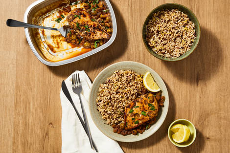 Prep & Bake Chicken Marbella