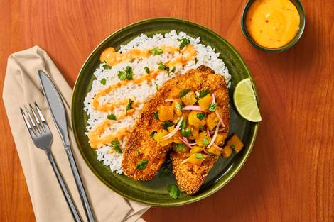 Caribbean-Style Panko-Crusted Tilapia
