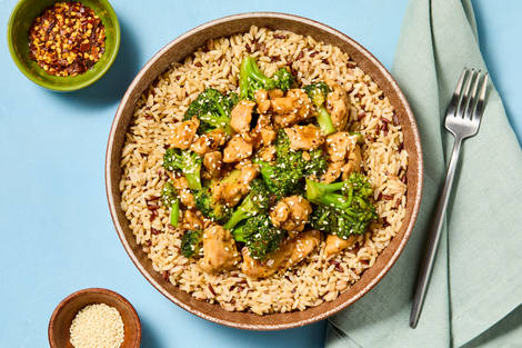 One-Pan Orange Chicken & Broccoli