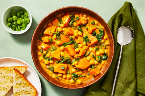 Vegan Chickpea Coconut Curry Stew