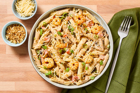 Shrimp & Mushroom Truffle Penne