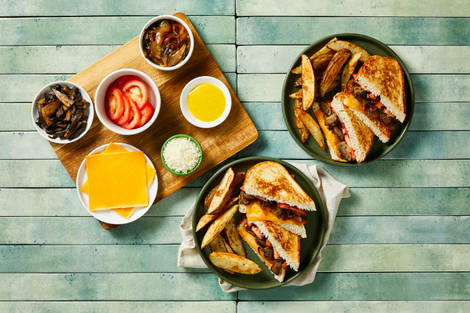 Grilled Cheese Sandwich Bar