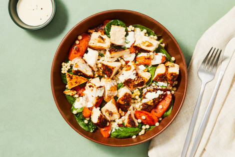 Chicken & Spinach Couscous Salad