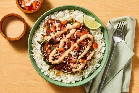 Tex-Mex Shrimp Enchilada Bowls