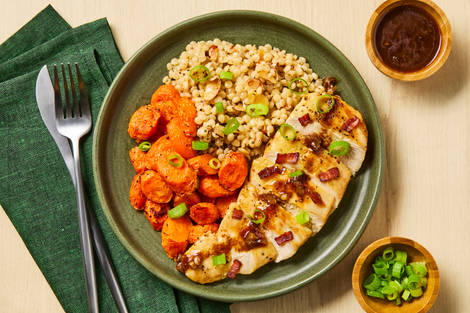 Cherry Balsamic Chicken with Bacon