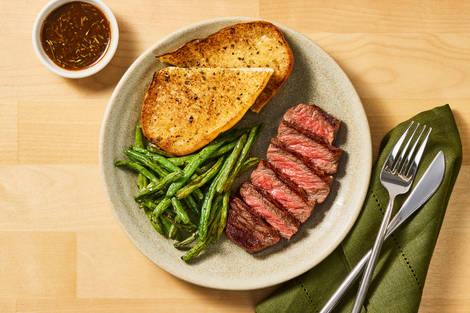 Balsamic Rosemary Bavette Steak
