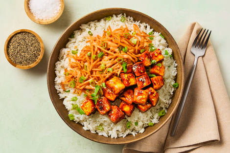 Sesame Soy Tofu Bowls