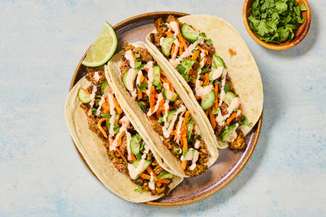 One-Pan Banh-Mi-Style Turkey Tacos