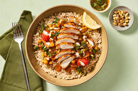 Spice Market Chicken & Chickpea Bowls