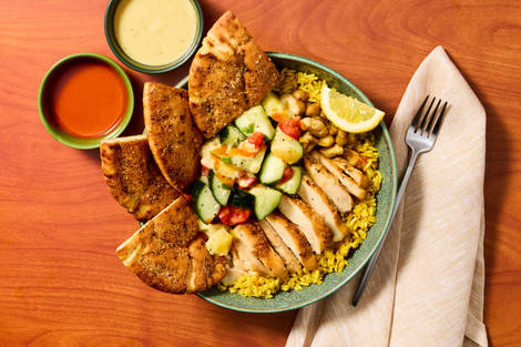 Street Cart Chicken & Chickpea Bowls