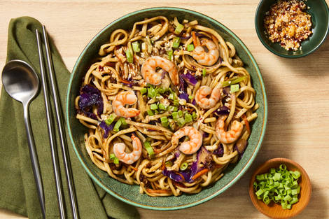 Chinese-Style Speedy Shrimp Ramen Noodles