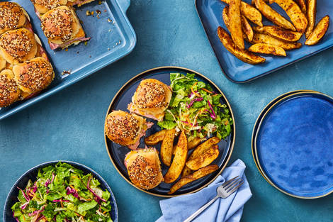 Smoked Ham & Cheese Sliders