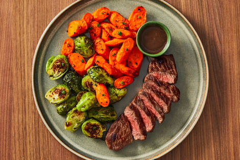 Figgy Balsamic Bavette Steak