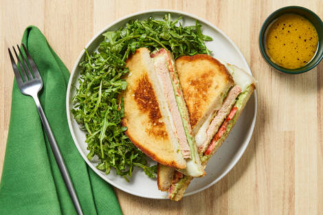 Chicken, Tomato, Mozz & Pesto Panini