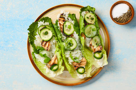 Chicken Bulgogi Lettuce Wraps