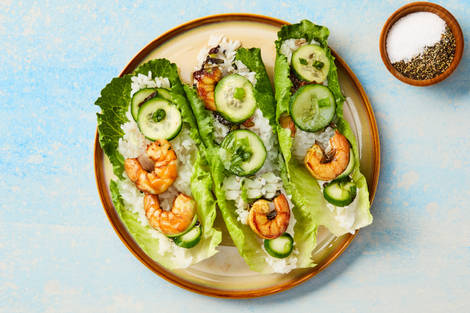 Shrimp Bulgogi Lettuce Wraps